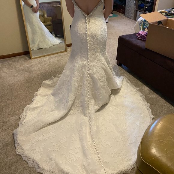 Justin Alexander 8737 Size 10 - Picture 8 of 10